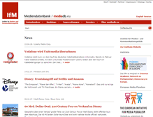 Tablet Screenshot of mediadb.eu